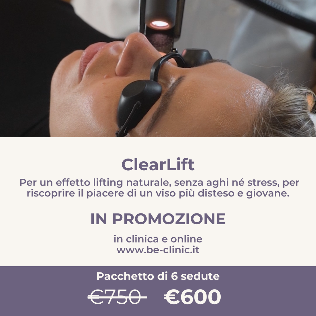Clear Lift - Pacchetto 6 sedute